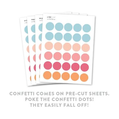 Miami Ice Cream Confetti 180-Pack Image 1