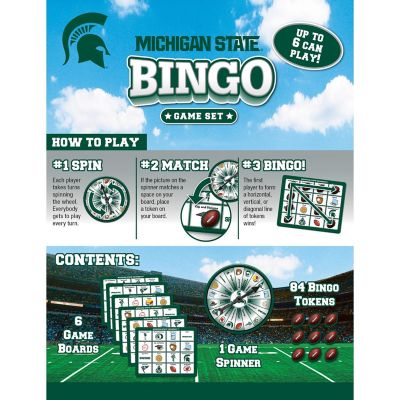 Michigan State Spartans NCAA Bingo Game Image 3