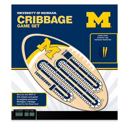 Michigan Wolverines Cribbage Image 1