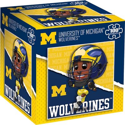 Michigan Wolverines - NCAA Mascot 100 Piece Jigsaw Puzzle Image 1