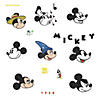 Mickey Mouse Classic 90th Anniversary Peel & Stick Decals Image 1