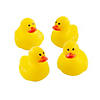 Micro Rubber Ducks - 24 Pc. Image 1