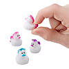Micro Unicorn Rubber Ducks - 24 Pc. Image 1