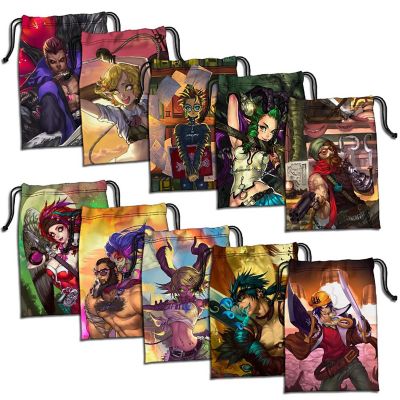 Middara: Adventurer Tuck Bags - 10pc Drawstring Set, Character Art, RPG Storage Image 3