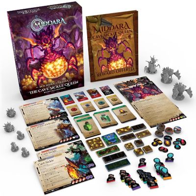Middara: Cave Sickle Queen - Bounty Pack Expansion - 8 Plastic Miniatures Image 1