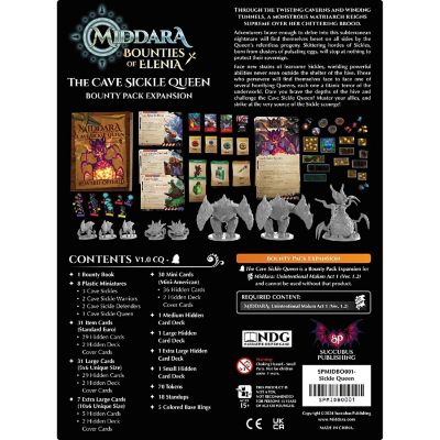 Middara: Cave Sickle Queen - Bounty Pack Expansion - 8 Plastic Miniatures Image 2
