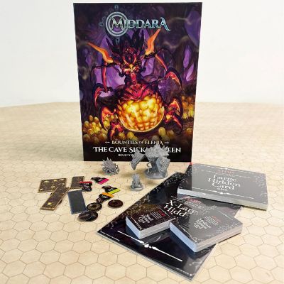Middara: Cave Sickle Queen - Bounty Pack Expansion - 8 Plastic Miniatures Image 3