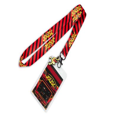 Midway Arcade Games Lanyard w/ ID Holder & Charm - Joust Image 2