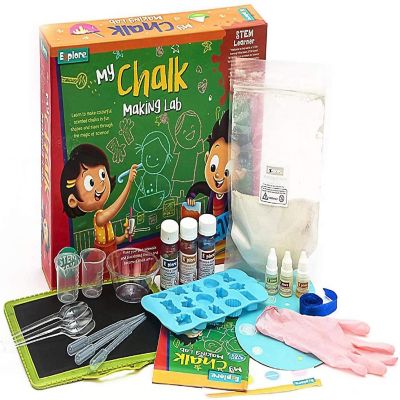 Mighty Mojo Explore STEM Learner My Chalk Making Lab DIY Science Kit Image 1