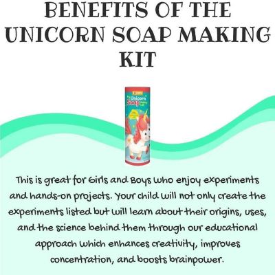 Mighty Mojo Explore STEM My Unicorn-Themed Lab Make Soap DIY Science Kit Image 2