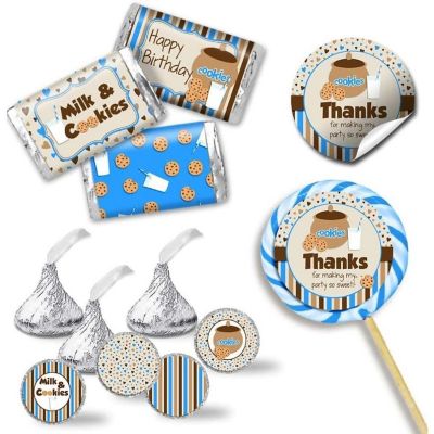 Milk and Cookies Boy Sticker Bundle 429pc. by AmandaCreation Image 1