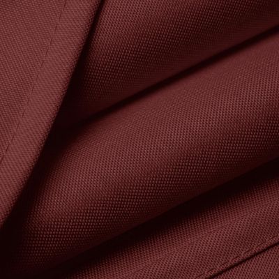 Mill & Thread 60" x 126" Rectangular Wedding Banquet Polyester Fabric Tablecloth - Burgundy Image 1