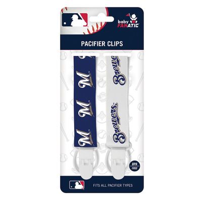 Milwaukee Brewers - Pacifier Clip 2-Pack Image 2