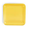 Mimosa Yellow Square Paper Dinner Plates - 24 Ct. Image 1