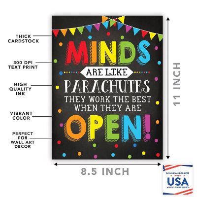 Minds Like Parachutes 8.5x11in 1-Pack Image 1