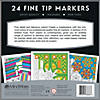 MindWare&#39;s Fine Tip Markers: Set of 24 Image 1
