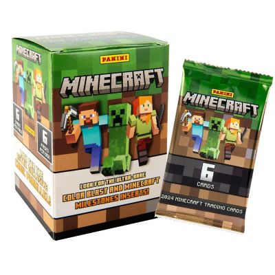 Minecraft 2024 Panini Blaster Box  6 Packs Image 1