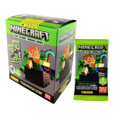Minecraft 2024 Panini Mega Box  12 Packs Image 1