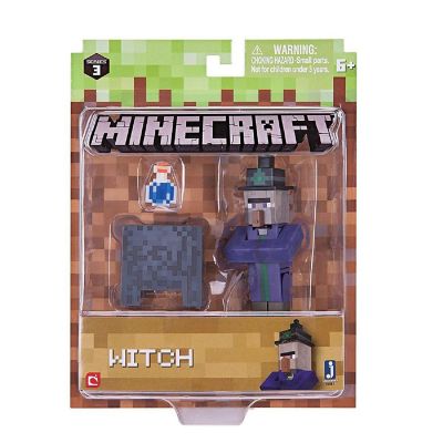 Minecraft 3" Action Figure: Witch Image 1