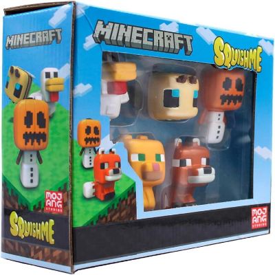 Minecraft 5 Piece SquishMe Collectors Box Image 2
