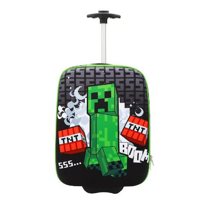 Minecraft Creeper 2-Pack Carry On Luggage Set Image 1
