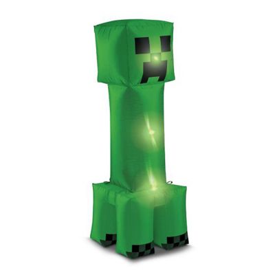 Minecraft Creeper 4-Foot Inflatable Home Decor Image 1
