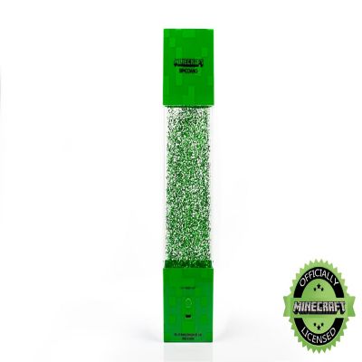 Minecraft Creeper Glitter Motion Light  12-Inch Fun Mood Light LED Lamp Image 3