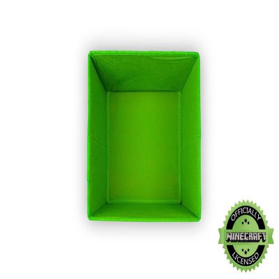 Minecraft Creeper Storage Cube Organizer  Minecraft Storage Cube  10-Inch Bin Image 3