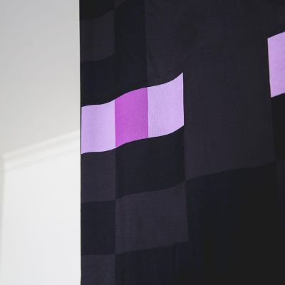 Minecraft Enderman Kids Bed Canopy for Ceiling, Hanging Curtain Netting Image 2
