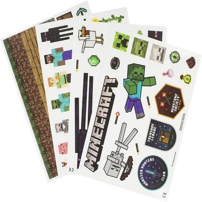 Minecraft Gadgets Decal Stickers  4 Sheets Image 1