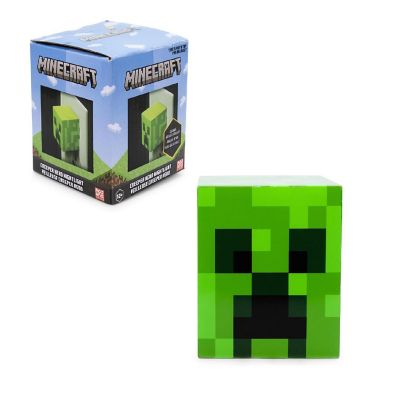 Minecraft Green Creeper Plug-In Nightlight with Auto Dusk to Dawn Sensor Image 2