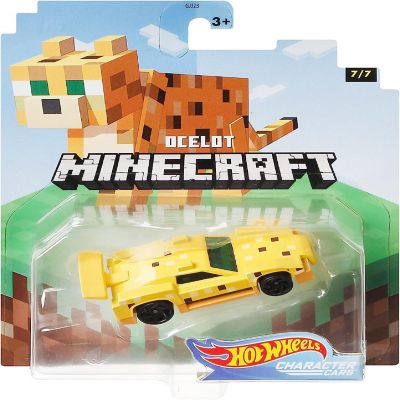 Minecraft Hot Wheels 1:64 Diecast Car  Ocelot Image 1