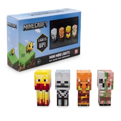 Minecraft Mini Mob Figure Mood Lights  Skeleton, Blaze, Piglin, Zombified Piglin Image 2