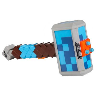Minecraft Nerf Stormlander Dart-Blasting Hammer Image 1