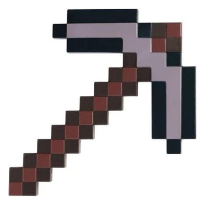 Minecraft Netherite Pickaxe Costume Accessory Image 2