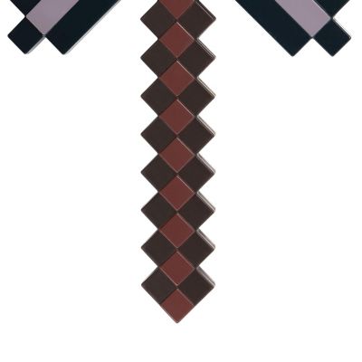 Minecraft Netherite Pickaxe Costume Accessory Image 3