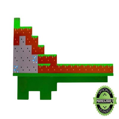 Minecraft Overworld Wall Shelf  2 Feet Long  Holds 15 Pounds Image 2