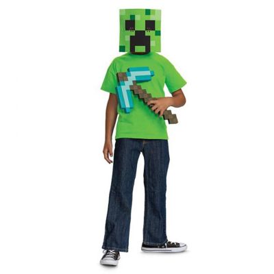 Minecraft Pickaxe and Mask Child Accessory Set Image 1