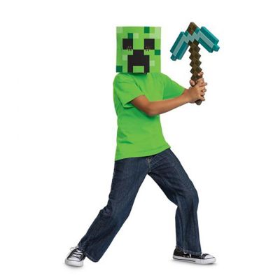 Minecraft Pickaxe and Mask Child Accessory Set Image 2