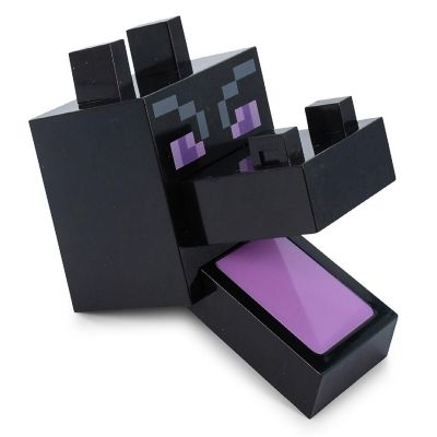 Minecraft Purple Ender Dragon Plug-In Nightlight with Auto Dusk to Dawn Sensor Image 1