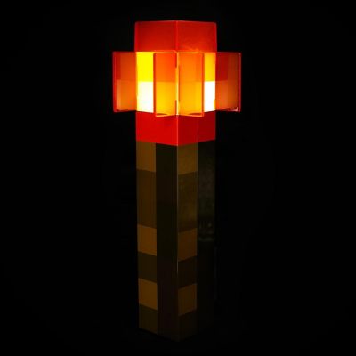Minecraft Redstone Torch Plug-In Nightlight with Auto Dusk to Dawn Sensor Image 1