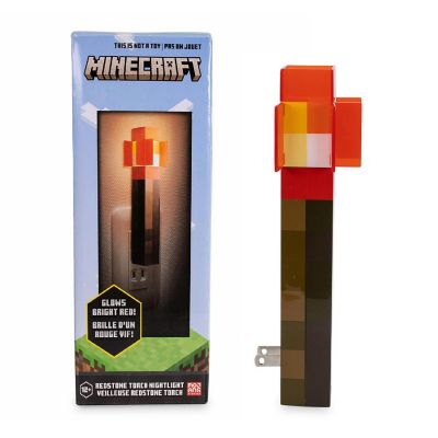 Minecraft Redstone Torch Plug-In Nightlight with Auto Dusk to Dawn Sensor Image 2