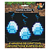 Minecraft<sup>&#174;</sup> Hanging Swirl Decorations - 3 Pc. Image 1