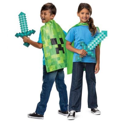 Minecraft Sword and Cape Child Accessory Set Image 1