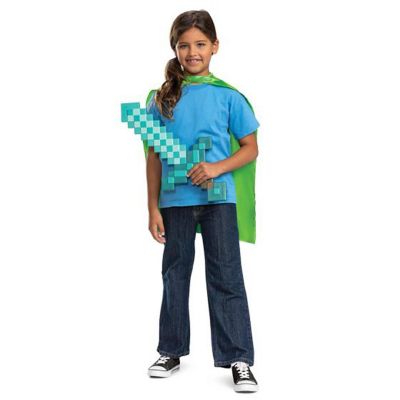 Minecraft Sword and Cape Child Accessory Set Image 2