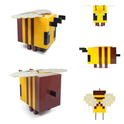 Minecraft Yellow Bee Figural Mood Light  5 Inches Tall Image 2