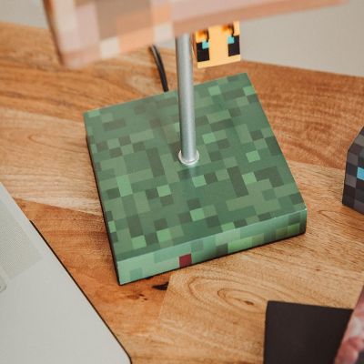Minecraft Yellow Bee Nest Block Desk Lamp with 3D Bee Puller Image 3