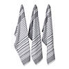 Mineral French Terry Variegated Stripe Dishtowel 3 Piece Image 1