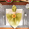 Mineral Gray Textured Twill Weave Placemat 6 Piece Image 3