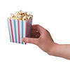 Mini 1st Birthday Circus Popcorn Boxes - 24 Pc. Image 1